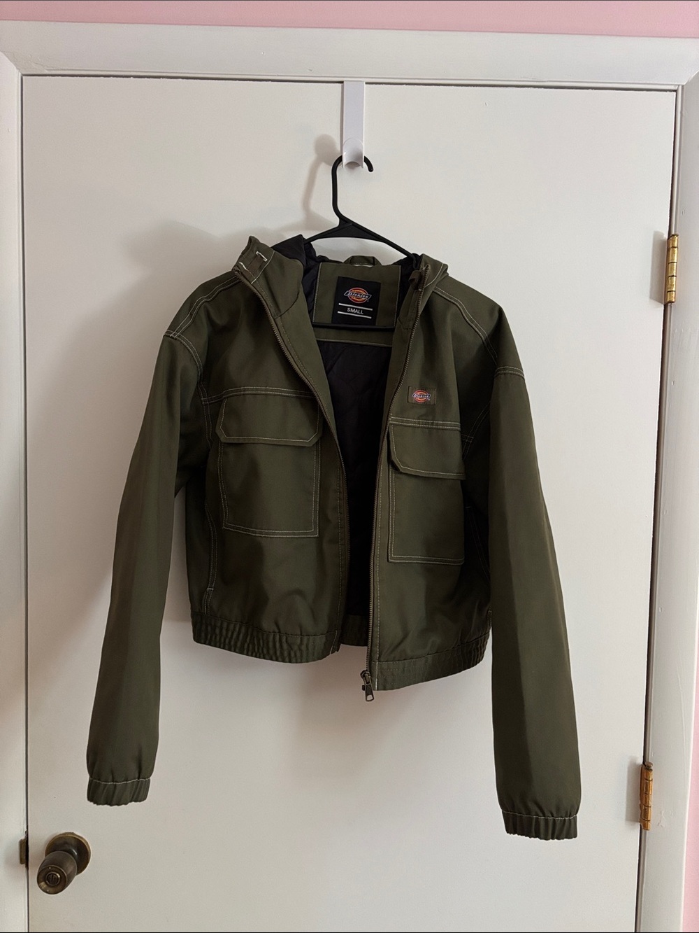 Dickies Olive Green Heavy Duty Bomber Jacket